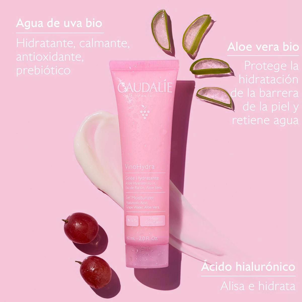 Gel Moisturizer with Hyaluronic Acid+Aloe Vera