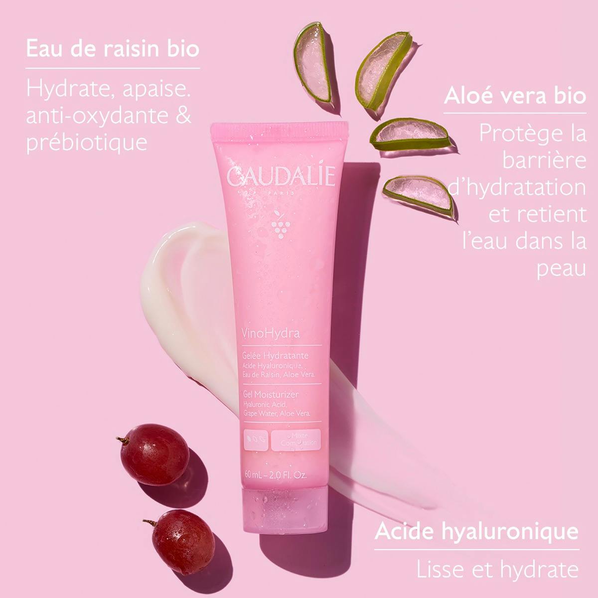 Gel Moisturizer with Hyaluronic Acid+Aloe Vera