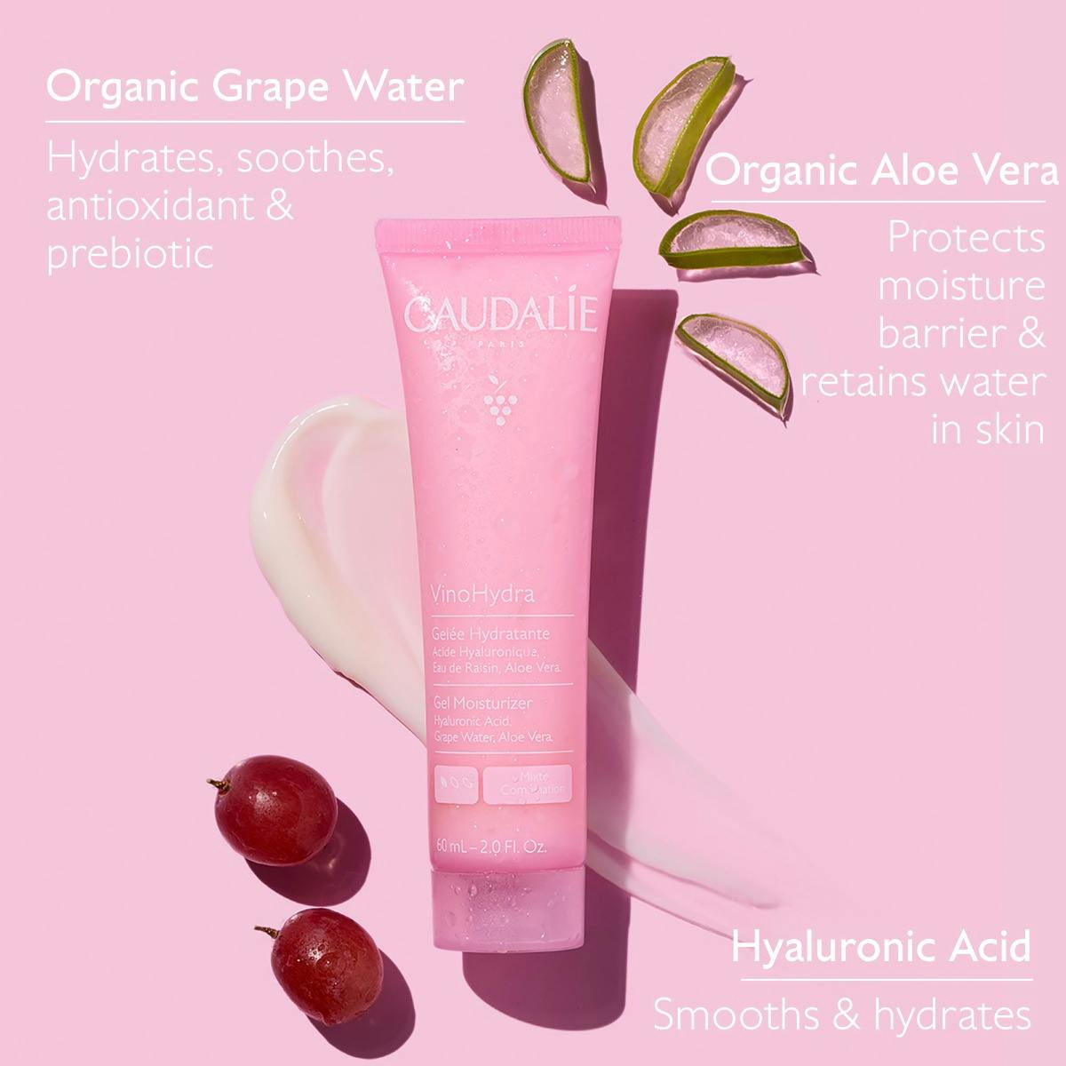 Gel Moisturizer with Hyaluronic Acid+Aloe Vera